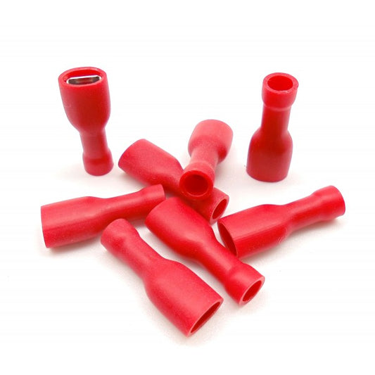 LVD1-6.3F  Fully Insulated Female Disconnect Crimp Terminal