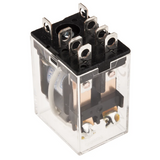  LY2 AC110/120 Plug In Power Relay, 110 → 120V ac Coil, 10A Switching Current, DPDT