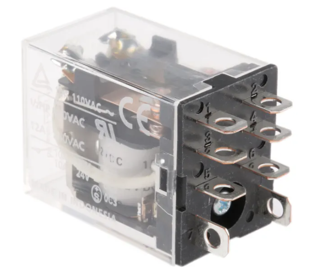 LY2-DC12 RELAY GEN PURPOSE DPDT 10A 12V