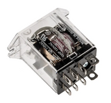 LY2F-AC220/240 Power Relay, Ice Cube, DPDT, 220/240 VAC Coil Voltage, 10 A Contact Rating