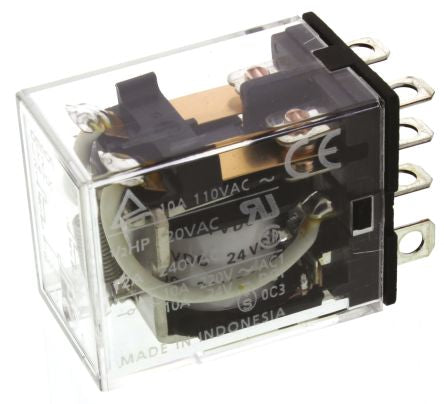 LY2N DC24  Non-Latching Relay Plug In, 24V dc Coil, 10A
