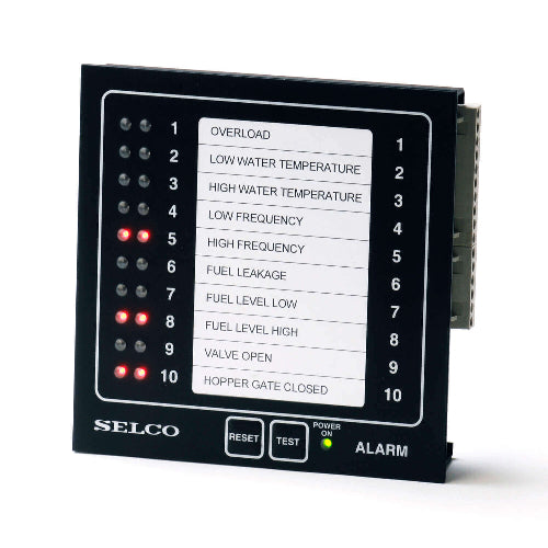 M1000.0080 M1000 Alarm Monitor, 24VDC, 10 Channel, RS485-Modbus