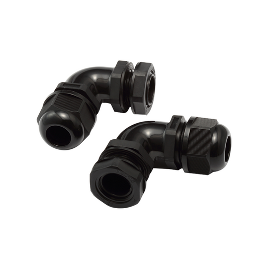 M16X1.5 NYLON66   IP68 Waterproof 90 Degree Elbow Cable Glands