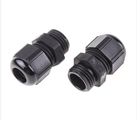 53111210 Lapp SKINTOP Series Black Polyamide Cable Gland, M16 Thread, 4mm min., 10mm max., IP66, IP68, IP69K