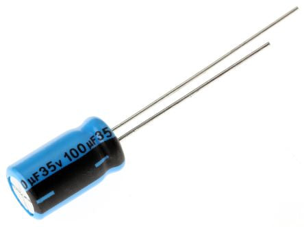 MAL203850101E3 100μF Electrolytic Capacitor 35V dc, Through Hole