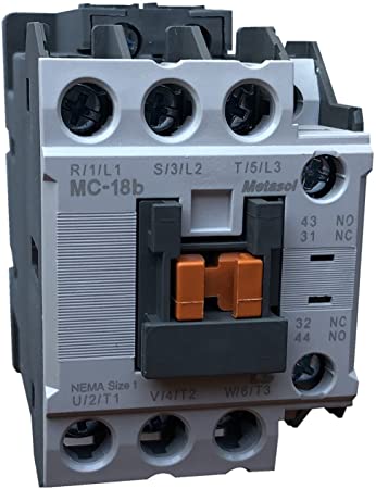 MC-18B-AC240  LS Metasol MC-18b-AC240 3-pole contactor rated for 7.5 H.P