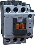 MC-18B-AC240  LS Metasol MC-18b-AC240 3-pole contactor rated for 7.5 H.P