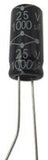 MCRH10V477M8X11  Electrolytic Capacitor, 470 µF, 10 V, MCRH Series, ± 20%
