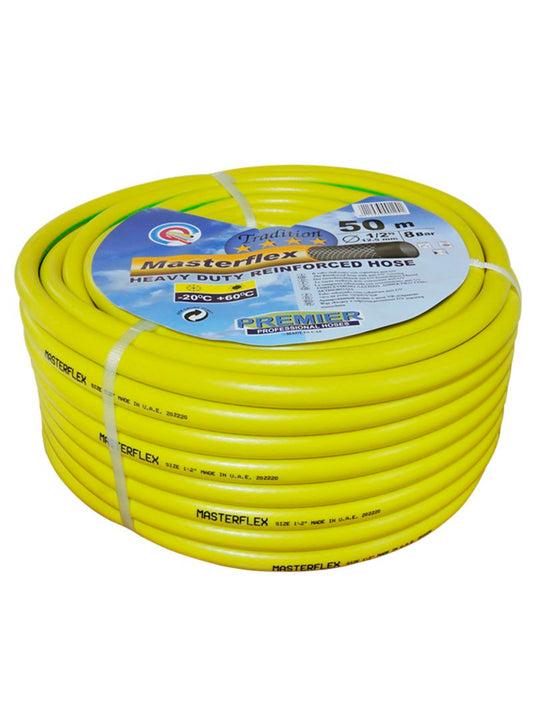 MFY3450 Heavy Duty Reinforced Hose Yellow 0.75 inch