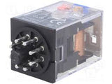 MKS2PI 24VDC DPDT Non-Latching Relay Plug In, 24V dc Coil, 10A