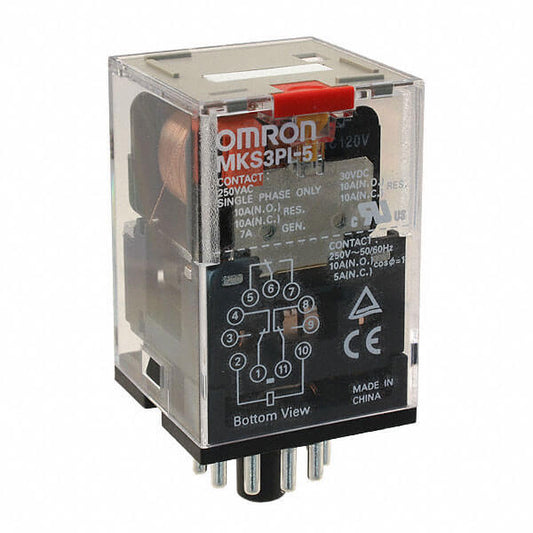 MKS3P 110AC  Electromechanical Relay 110VAC 932Ohm 10A