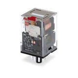 MKS3PI-5 DC48 3PDT Non-Latching Relay Plug In, 48V dc Coil, 10A, MKS3PI-5 48VAC