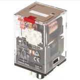 MKS3PI-5 24VAC PCB Mount Power Relay, 24V ac Coil, 10A Switching Current, 3PDT