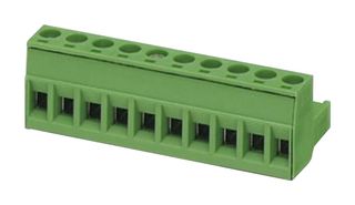 MSTB 2,5/ 3-ST Pluggable Terminal Block, 5 mm, 3 Ways, 24AWG to 12AWG