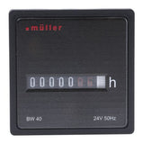 Hour Counter, 7 digits, Screw Connection, 24 V ac