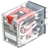 MY2INAC110120S  DPDT Non-Latching Relay Plug In, 120V ac Coil, 10A