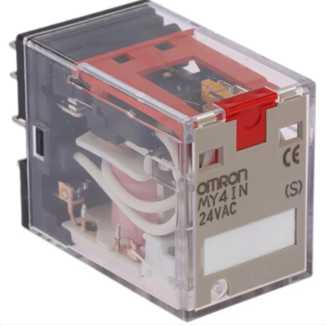 MY4IN 24AC (S) Relay: electromagnetic; 4PDT; Ucoil: 24VAC; Icontacts max: 5A; MY4
