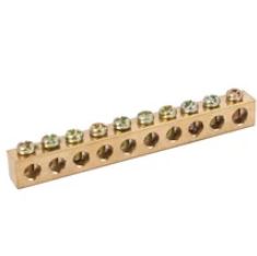 NEUTRAL BAR 10 WAY BLUE – COAST & MIDDLE EAST ELECT. DEVICES.LLC
