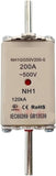 NH1GG50V63 Mersen - 63A NH Fuse, NH1, 500V ac