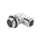 NPQM-L-G12-Q10-P10 Threaded-to-Tube Pneumatic Elbow Threaded-to-Tube Adapter