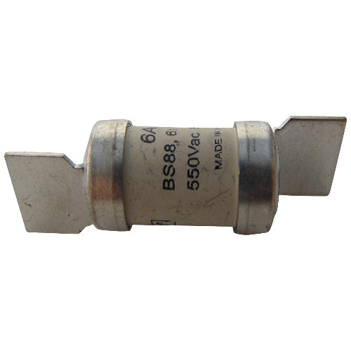 NSD6 Bussmann 6A F1 British Standard Fuse - HRC, gG, 550V ac