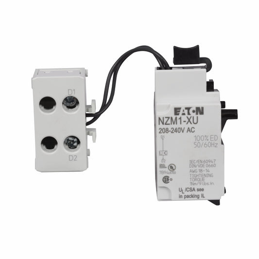 NZM1-XU208-240AC  UV RELEASE SCREW TERMINALS N(ZM)1 208-24