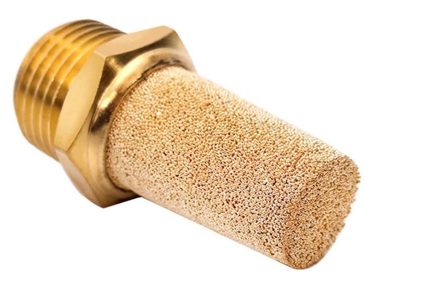 Pneumatic Brass Exhaust Muffler Filter