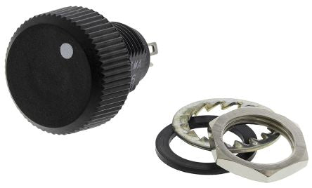 P16NP472MAB15  1 Gang Rotary Cermet Potentiometer with an 16 mm Dia. Shaft - 4.7kΩ, ±20%