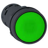 XB7NA35 Green Round Push Button Return Screw