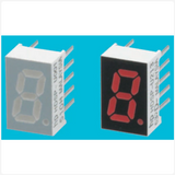 HDSP-U203 Broadcom 7-Segment LED Display, CC Red 5.4 mcd RH DP 8mm