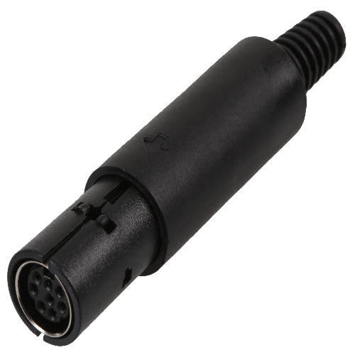 PSG01461 DIN Audio / Video Connector, 8 Contacts, Jack