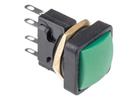 49-59223 Single Pole Double Throw (SPDT) Momentary Push Button Switch