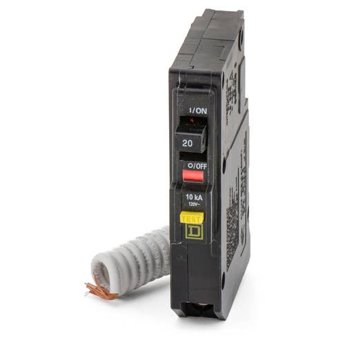 QO120GFI 1 Pole Circuit Breaker Ground Fault