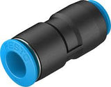 QS-10-8-50 Pneumatic Straight Tube-to-Tube Adapter