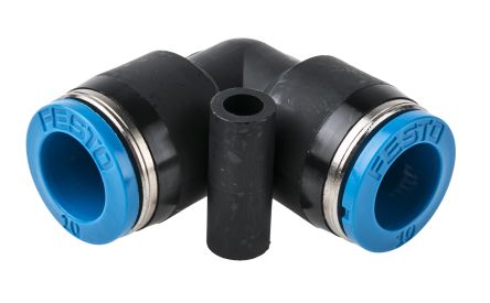 QSL-10 Pneumatic Elbow Tube-to-Tube Adapter Push In 10 mm