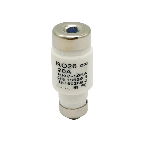 R026-D02-5SE-25A Miro RO26-25A Screw Fuse 380V 25 Amp D02