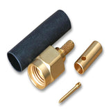 R125075000 50Ω Cable Mount SMA Connector, Crimp Termination RG141