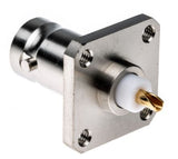 R141404000W Radiall 50Ω Straight Flange Mount BNC ConnectorBulkhead Fitting