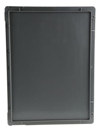 R20C10.P5 CMD303-4753 Schoeller Allibert 10L Grey Plastic Small Storage Box, 400mm x 300mm x 129mm