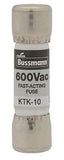 6A Melamine Cartridge Fuse, 10 x 38mm, Speed F