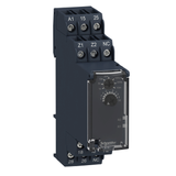 RE22R2KMR Electric DPDT Timer Relay, 24 -240V ac/dc