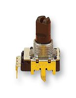 RK11K11410KA Rotary Potentiometer, 10 kohm, 1 Turns, Log (Audio), 50 mW
