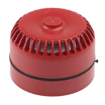 ROLP/R/S/3 Surface Mount Electronic Sounder, 9 → 28 V dc, 102dB at 1 m, IP54, DC, 32-Tone