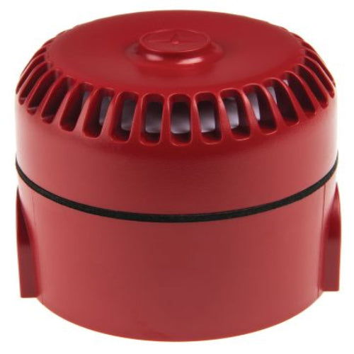 ROLP/R/D/Mains Base Surface Mount Electronic Sounder, 9 → 15 V dc, 18 → 28 V dc, 102dB at 1 m, IP65, DC, 32-Tone