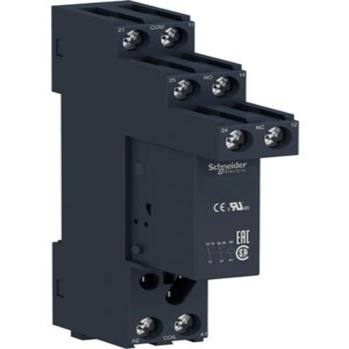 RSB2A080P7S DIN Rail Power Relay, 230V ac Coil, 8A Switching Current, DPDT