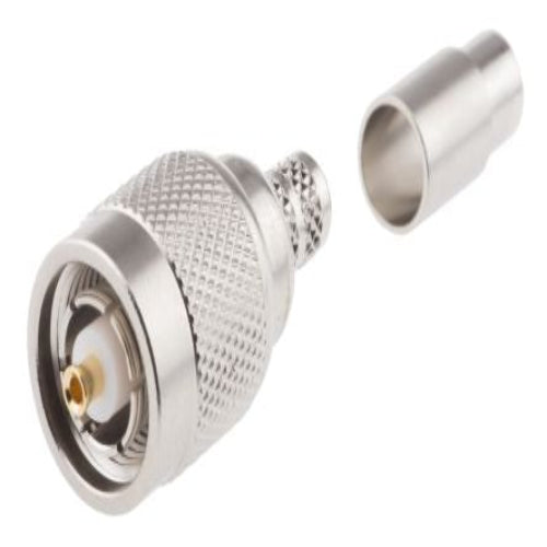 RT1121A1-NT3G-H155-50 Amphenol 50Ω Straight Cable Mount TNC Connector, Plug