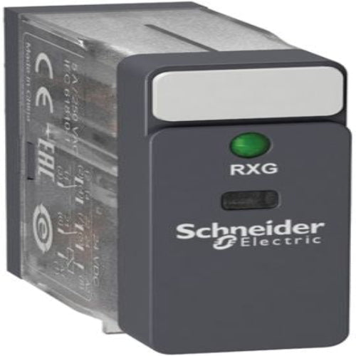 RXG23BD Plug In Power Relay, 24V dc Coil, 5A Switching Current, DPDT