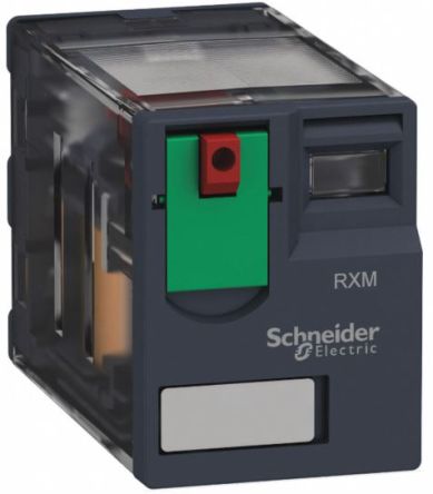 RXM3AB2F7  3PDT Non-Latching Relay Plug In, 120V ac Coil