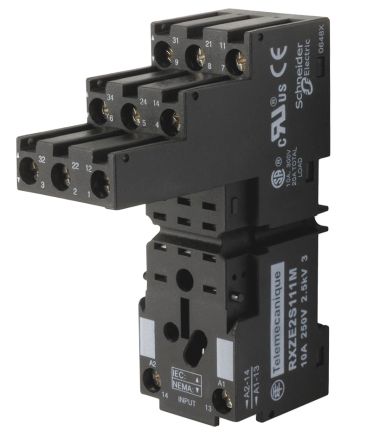 RXZE2S111M  11 Pin Relay Socket