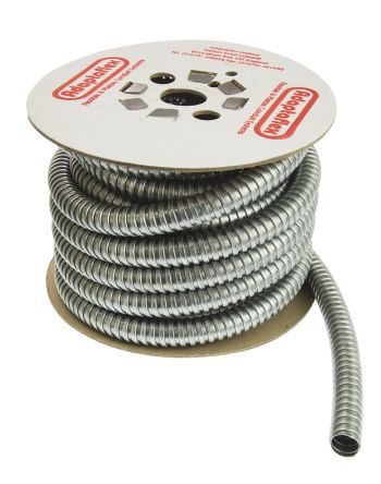 S16/10M S Galvanised Steel Flexible Conduit Metal 16mm 10m